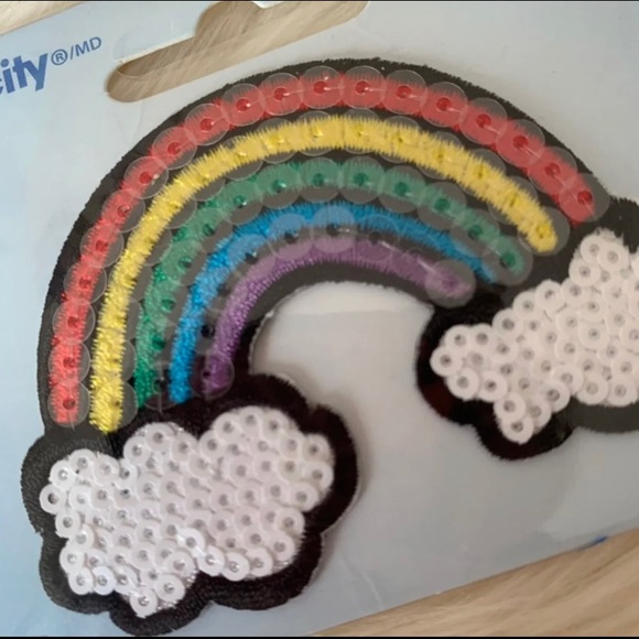 Sequin rainbow patch - Picture 2 of 2